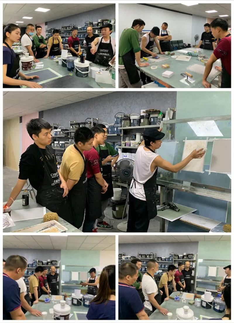 承匠人之魂?鑄工匠之師，基路伯第八期藝術(shù)涂料施工培訓(xùn)圓滿舉辦(圖2)