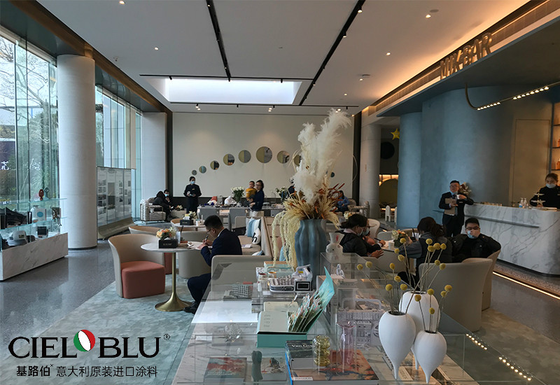 錦繡時光，優(yōu)雅和鳴 | CIELOBLU基路伯藝術(shù)涂料750㎡實景案例品鑒(圖6)