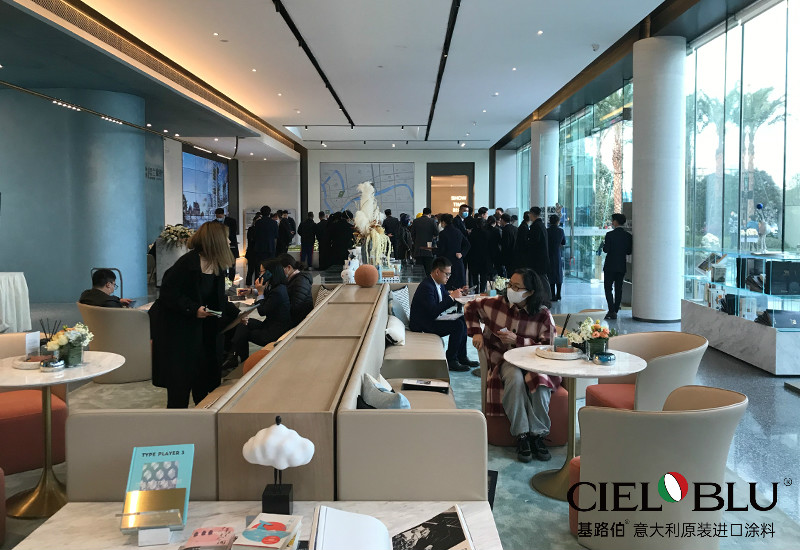 錦繡時光，優(yōu)雅和鳴 | CIELOBLU基路伯藝術(shù)涂料750㎡實景案例品鑒(圖7)
